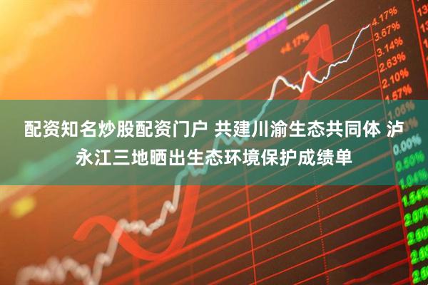 配资知名炒股配资门户 共建川渝生态共同体 泸永江三地晒出生态环境保护成绩单